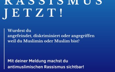 MELDE RASSISMUS – JETZT!